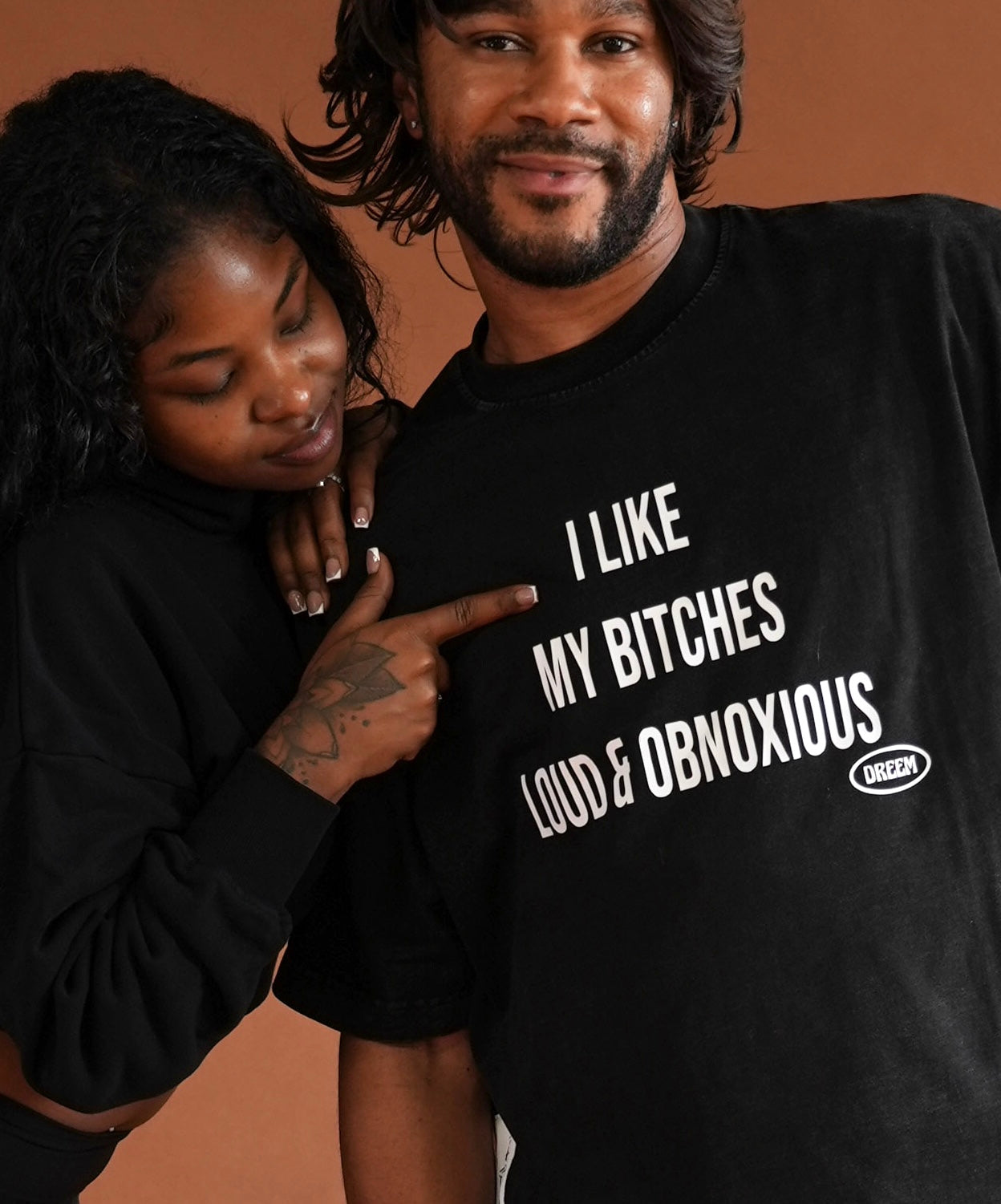 "Loud n Obnoxious" Cropped Tee