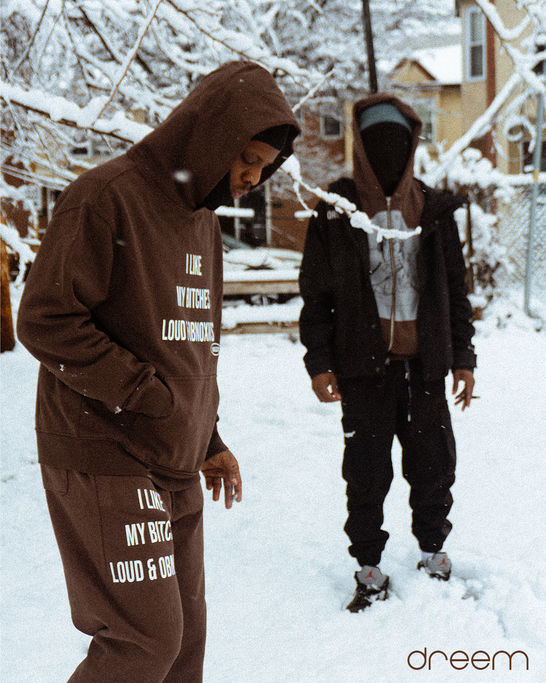 "Too Fried" Zip-Up Hoodie