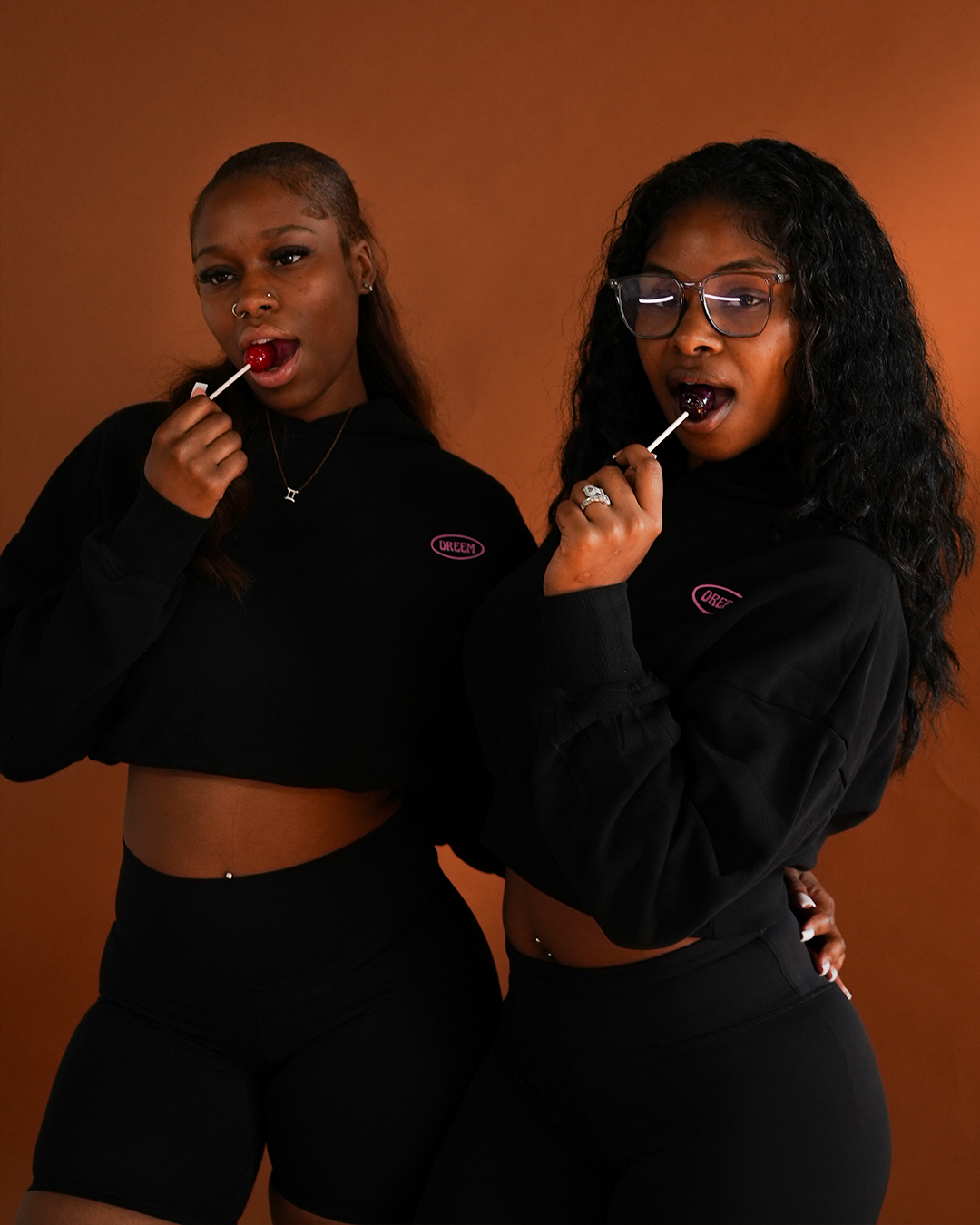 LVRGRL Cropped Fleece Pullover